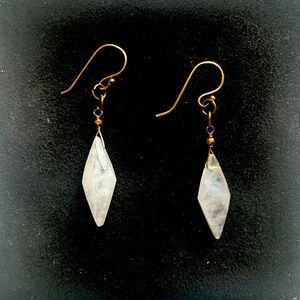 Robindra Unsworth moonstone drop earrings